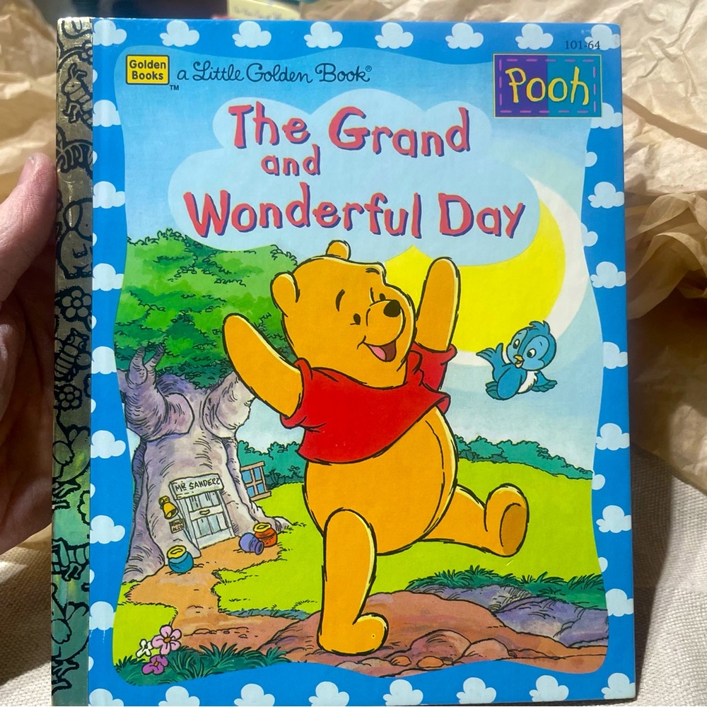 BRAND NEW VINTAGE A Little Golden Book Pooh The Grand and Wonderful Day